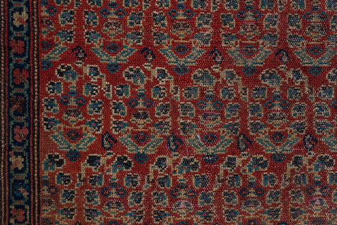 Antique Malayer Runner Rug (2' x 11')